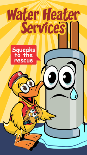 water-heater-with-mascot-skinny